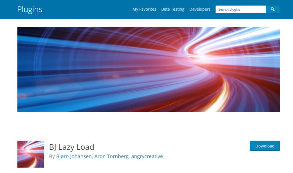 پلاگین BJ Lazy Load- افزایش سرعت سایت وردپرسی