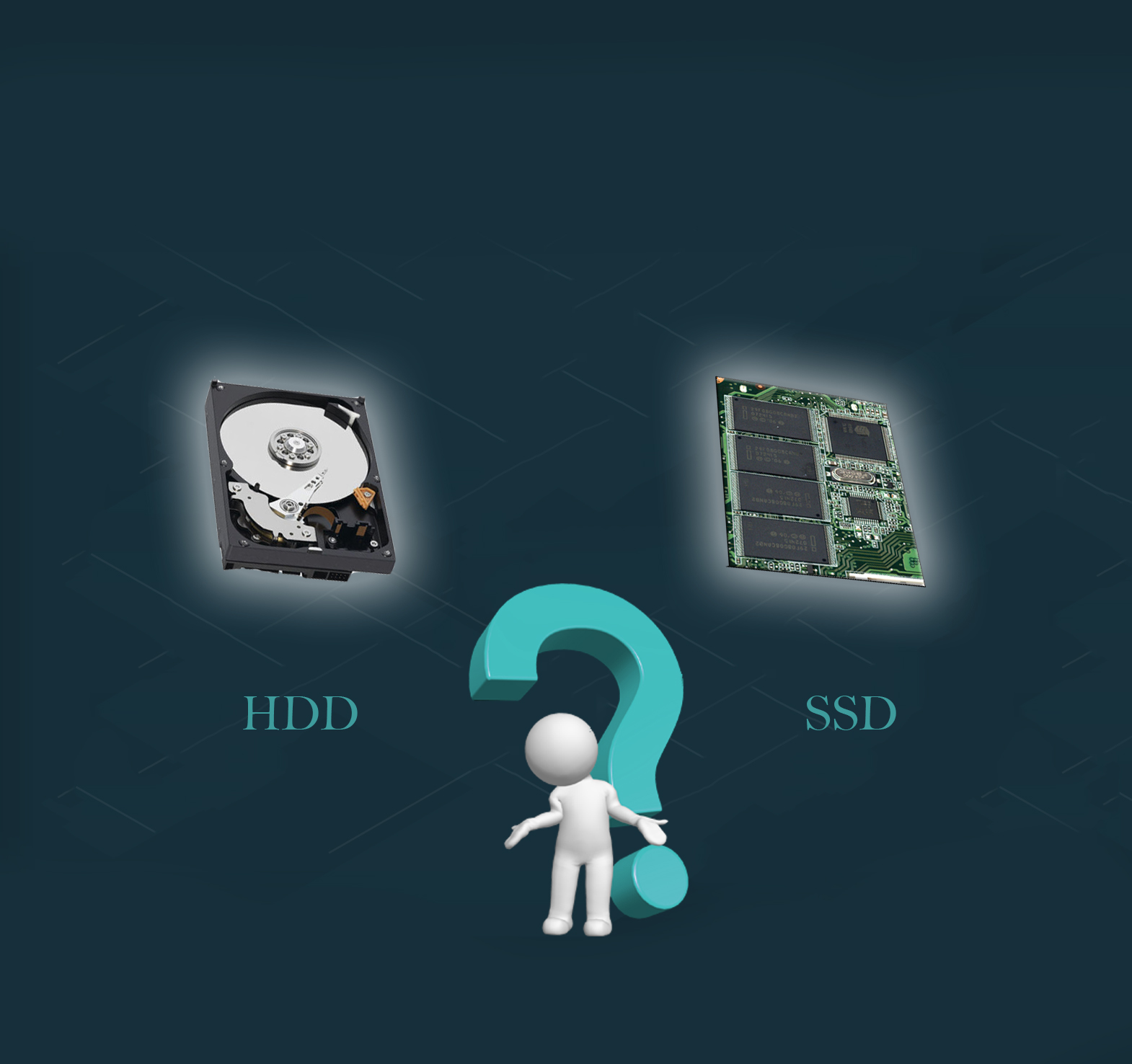 هارد HDD یا SSD