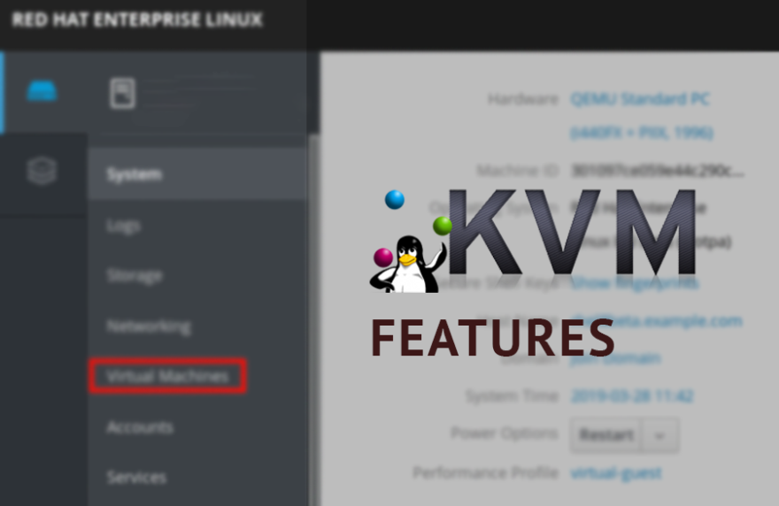 نصب KVM در سرور مجازی Centos 8