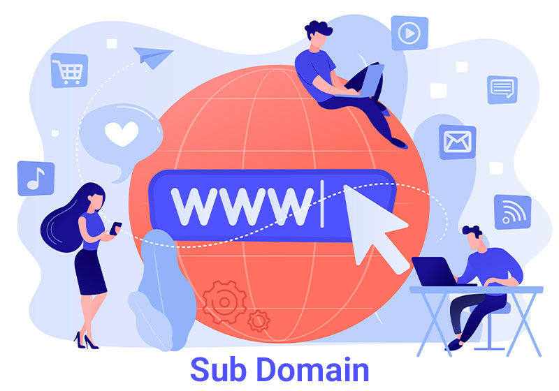 sub domain یا زیر دامنه چیست؟