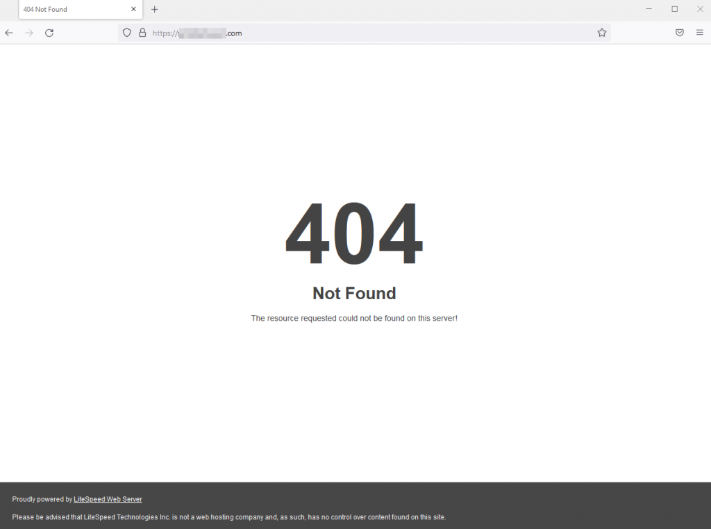 خطای 404 در موزیلا فایرفاکس