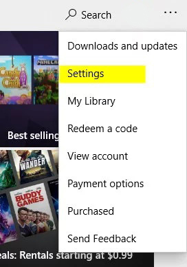 غیرفعال بروزرسانی خودکار در Windows Store