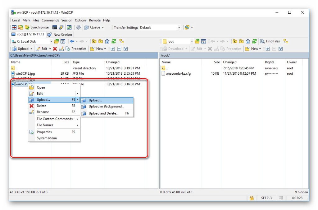 انتقال سریع و آسان فایل ها از طریق winscp بین ویندوز و لینوکس
