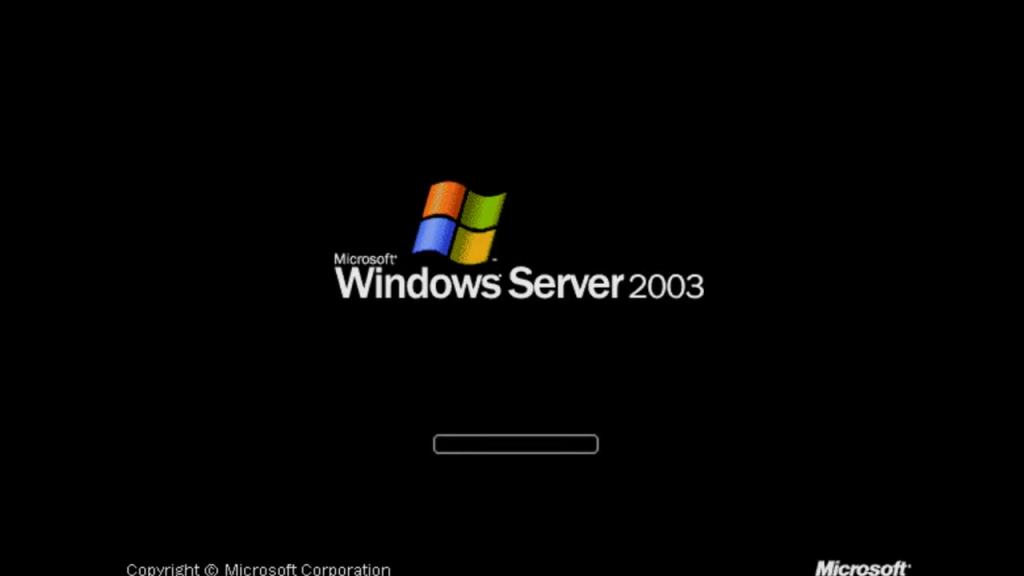بارگذاری فایل نصبی ویندوز سرور 2003