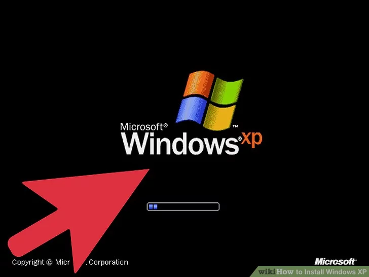 نصب ویندوز XP