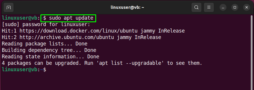Ubuntu çekirdek güncellemesi