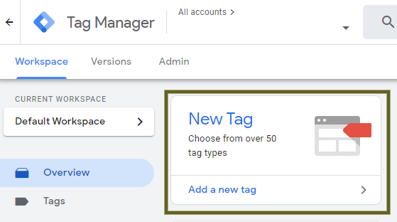 اضافه کردن کد ردیابی GA4 به وب‌سایت با استفاده از Google Tag Manager