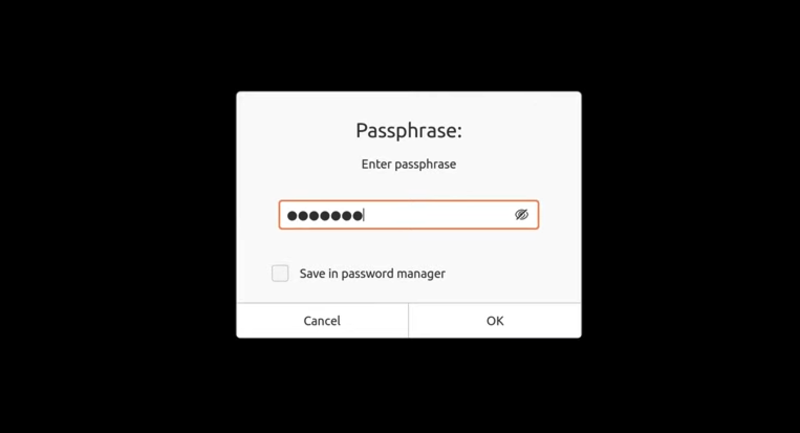 وارد کردن پسورد برای رمزگذاری فایل و دایرکتوری در لینوکس با GnuPG